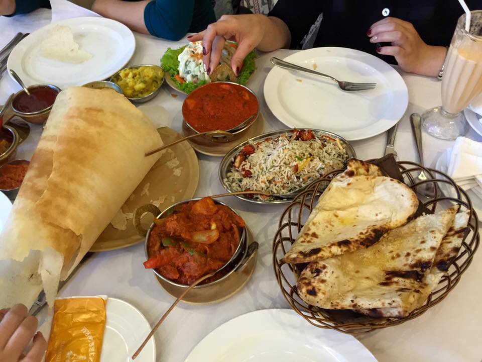 Everyday lunch scene at Namaste Hanoi - Hanoi halal food - Yallavietnam