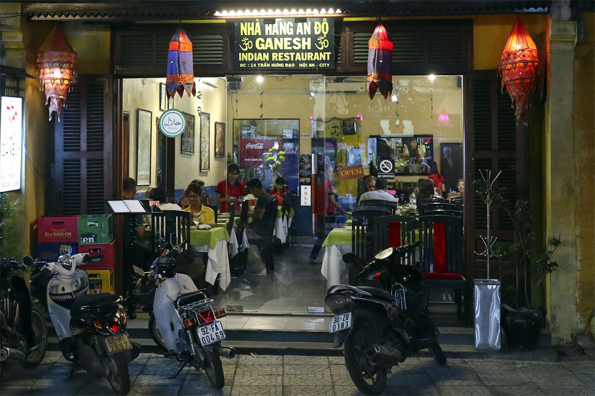 Ganesh Indian restaurant in Hoi An Ancient Town - YallaVietnam